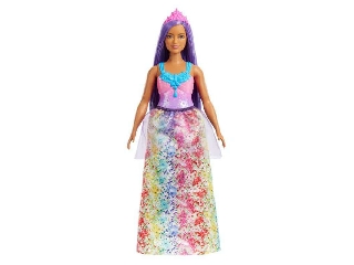 Barbie dreamtopia hercegnő lila hajú