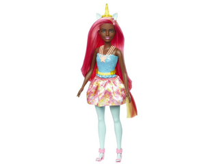 Barbie Dreamtopia Unikornis baba barna bőrű