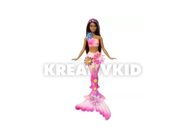 Barbie: Flower Magic - Virágvarázs sellő baba