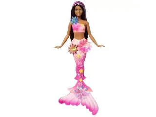 Barbie: Flower Magic - Virágvarázs sellő baba