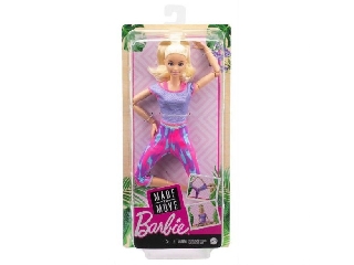 Barbie hajlékony jógababa szőke  