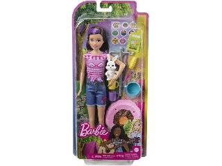 Barbie Kempingező tesók barna