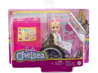 Barbie: Kerekesszékes Chelsea baba