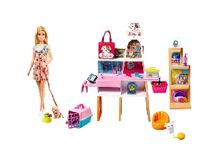 Barbie kisállat bolt készlet