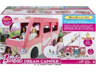 Barbie lakóautó óriáscsúszdával