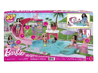 Barbie medencés buli