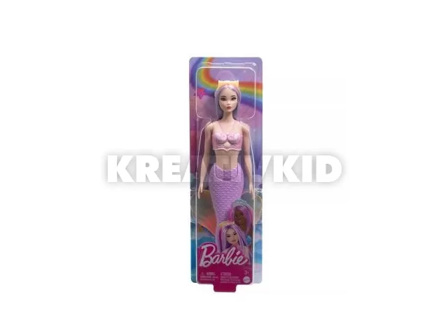 Barbie: Mesebeli sellő baba - lila