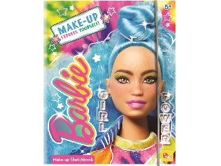 Barbie sminkes vázlatfüzet