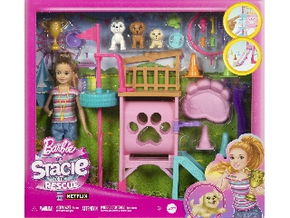 Barbie stacie to the rescue - kutyaiskola