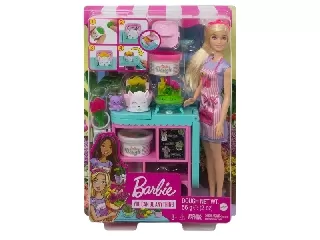 Barbie virágkötő játékszett