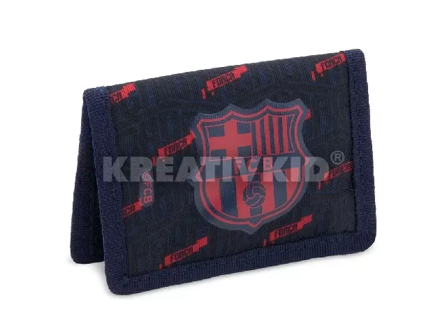 Barcelona pénztárca (sötétkék-fekete-piros)