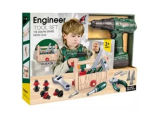 Barkács készlet elektromos fúróval