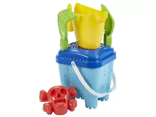 Bástya formájú vödör 15 cm-es kiegészítőkkel