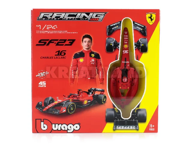 Bburago 1 /24 F1 KIT versenyautó pilótával - Ferrari SF-23