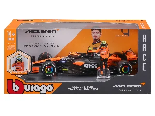Bburago 1 /24 F1 versenyautó pilótával - McLaren MCL38