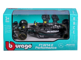 Bburago 1 /43 F1 versenyautó - MB AMG W14 E Performance #44 (Lewis Hamilton)