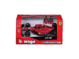 Bburago 1 /43 Ferrari versenyautó - F1-75-Carlos Sainz