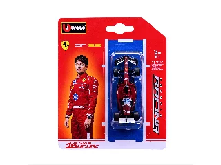 Bburago 1 /64 F1 versenyautó - Ferrari SF-25 Leclerc