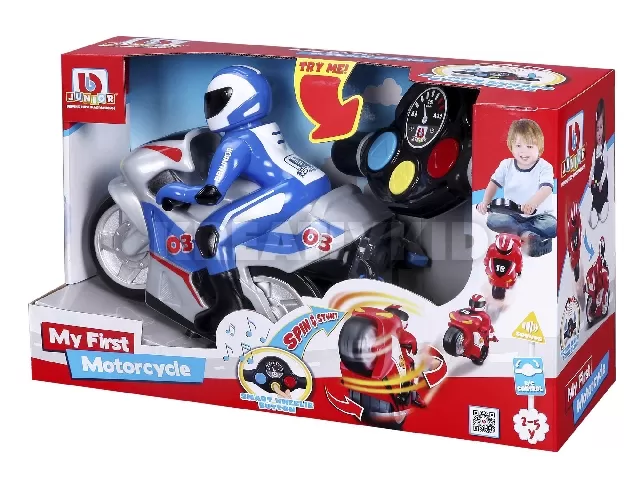 Bburago Jr. Első motorom (kék vagy piros)