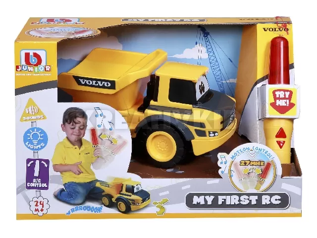 Bburago Jr. távirányítós Volvo dömper