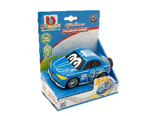 Bburago Jr. Visszahúzós versenyautó - Alfa Romeo
