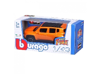 Bburago Street Fire 1:43 Jeep Renegade 2017