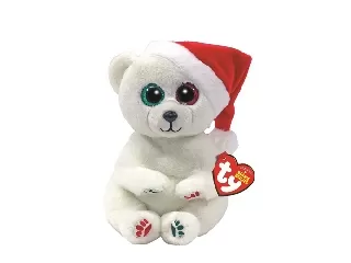 Beanie Babies plüss figura EMERY, 15 cm - jegesmedve 