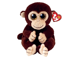 Beanie Babies plüss figura MATTEO, 15 cm - barna majom (3