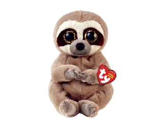 Beanie Babies plüss figura SILAS, 15 cm - lajhár 
