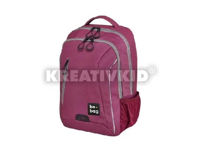 be.bag be.urban iskolai hátizsák berry&grey