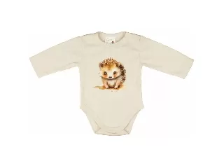 Bébi hosszú ujjú kombidressz Vp. süni homok 44