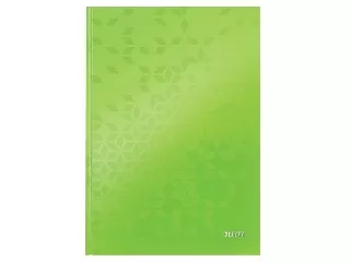 Beíró, A4, vonalas, 80 lap, keményfedeles, LEITZ 