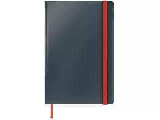 Beíró, B5, vonalas, 80 lap, keményfedeles, LEITZ