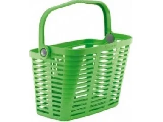 Bellelli Plaza műanyag bicikli kosár - zöld