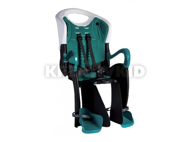 Bellelli Tiger Standard B-Fix bicikliülés 22kg-ig - White Turquoise