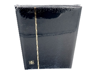 Bélyegalbum A4-es fekete 32 oldalas