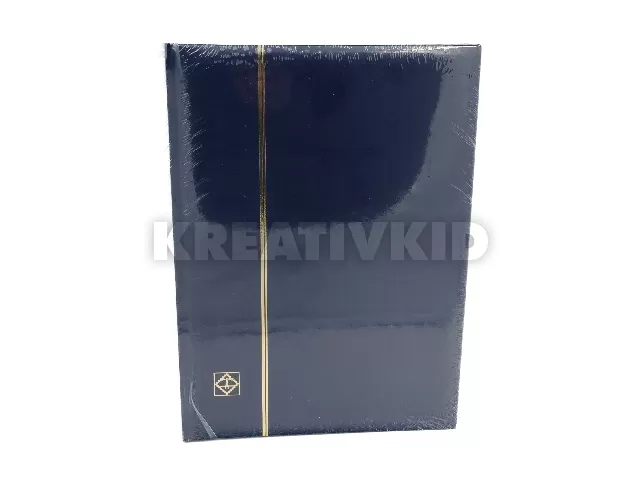 Bélyegalbum A4-es kék 32 oldalas