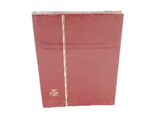 Bélyegalbum A5-ös bordó 32 oldalas