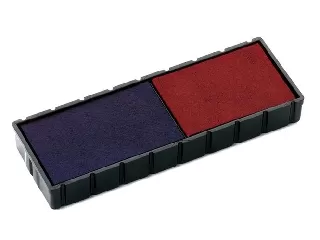 Bélyegző cserepárna, 2 db/bliszter, kétszínű változat, COLOP