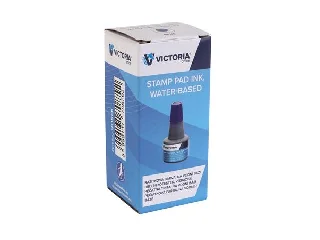 Bélyegzőfesték, 30 ml, VICTORIA OFFICE, kék