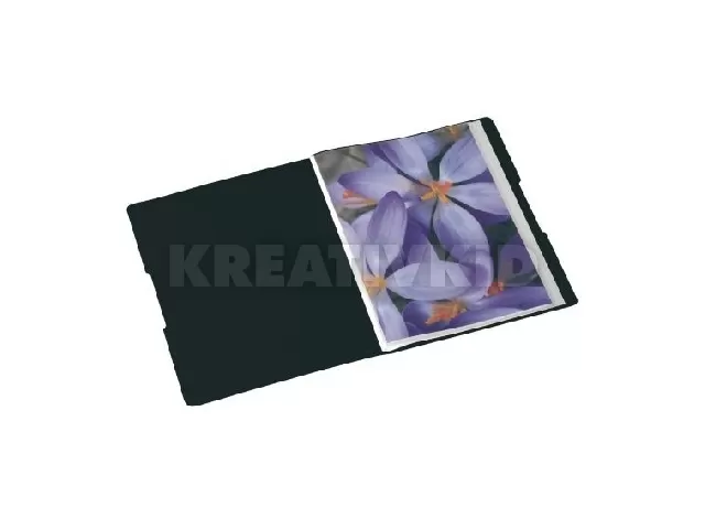 Bemutatómappa PP A4 20 lapos easy orga to go fekete