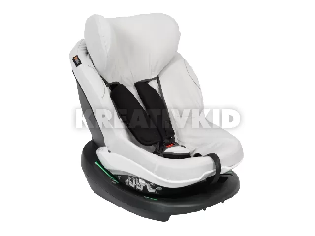 BeSafe nyári huzat iZi Modular/Twist/Turn ülésre bambusz-pamut Glacier szürke