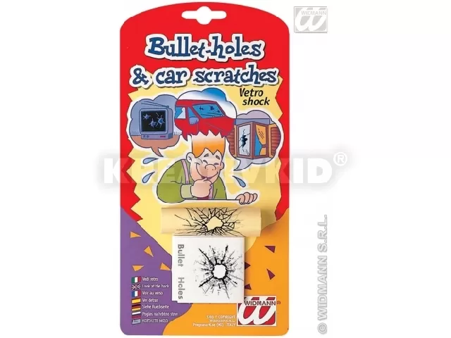 Betört üveg matrica