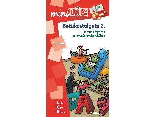 BETŰKÓSTOLGATÓ 2. - MINI LÜK - JÁTÉKOS FEJTÖRŐK AZ OLVASÁS GYAKOLÁSÁHOZ LDI211