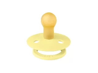 BIBS játszócumi - Colour natúr kaucsuk 0-6 hó napsugár 1 db