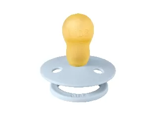 BIBS játszócumi - Colour natúr kaucsuk 18-36 hó pasztellkék 1 db tasakban