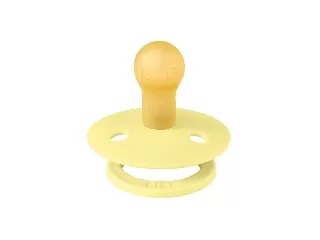 BIBS játszócumi - Colour natúr kaucsuk 6-18 hó napsugár 1 db tasakban