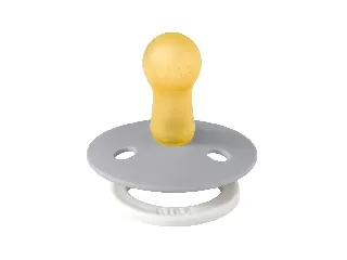 BIBS játszócumi - Colour natúr kaucsuk éjszakai 6-18 hó delfin 1 db tasakban