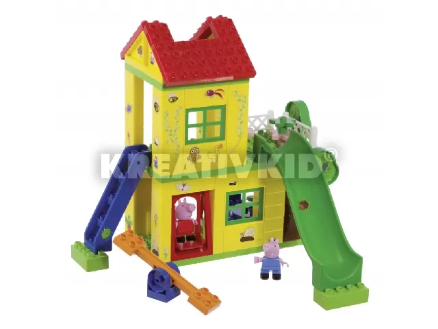 BIG-Bloxx Peppa malac Játszóháza építőjáték