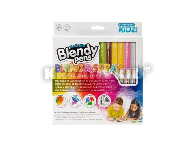Blendy Pens: Blend & Spray filctoll szett - 24 db-os